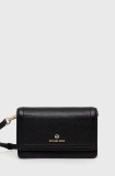 MICHAEL Michael Kors poseta piele culoarea negru