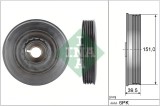 Fulie Curea Arbore Cotit INA 544 0090 10 Dacia Renault Mercedes Nissan Clio Duster Fluence Kangoo Kadjar