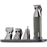 Set aparat de tuns parul si barba BaByliss MT991E, Super-X Metal Series 15 in 1 Multi Trimmer