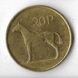 Moneda 20 pence 2000 - Irlanda