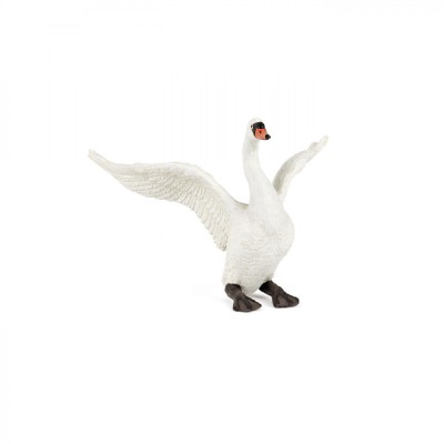 Papo figurina lebada alba foto