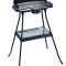Gratar electric 2 in 1 MICHELINO 74372, 2200W, suprafata 38x22cm, termostat, temperatura reglabila, cromat