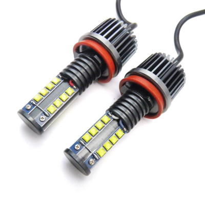 Led Marker H8 Bmw Seria 5 E60 M5 Facelift 2008-2010 Alb 128W foto