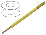 Cablu FLY 1x1,5mm2 litat Cu PVC galben 60V 2,7-3mm