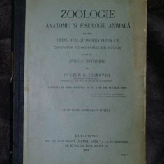 Zoologie, Anatomis și Fisiologie Animală... 1903 cartonată/ Leon C. Cosmovici