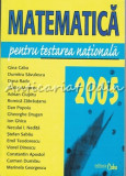 Cumpara ieftin Matematica Pentru Testarea Nationala 2005 - Gina Caba, Dumitru Savulescu