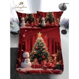 Cumpara ieftin Lenjerie de pat 1 Persoana - Model de Craciun - SPR404016