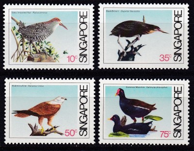 DB1 Fauna Pasari 1984 Singapore 4 v. MNH foto
