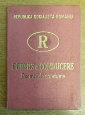 QW13 7 - 1968 - Permis de conducere - RSR - piesa de colectie!