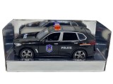 Macheta Bmw X5 politie 1:32 deschide toate usile- sunet si lumini