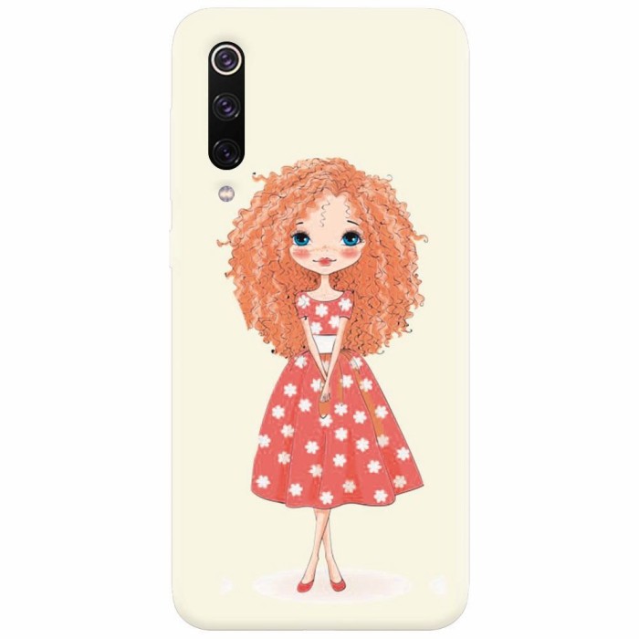 Husa silicon pentru Xiaomi Mi 9, Sweet Little Girl
