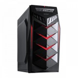 Carcasa Noua Serioux Mustang Black, Middle Tower, ATX, Sursa 450W NewTechnology Media