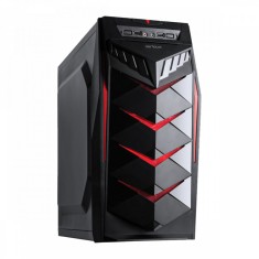 Carcasa Noua Serioux Mustang Black, Middle Tower, ATX, Sursa 450W NewTechnology Media foto