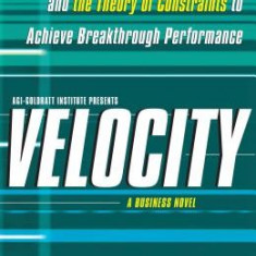 Velocity: Combining Lean, Six SIGMA and the Theory of Constraints to Achieve Breakthrough Performance - A Business Novel