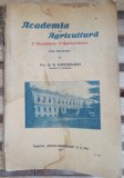 M. Chiritescu-Arva - Academia de Agricultura