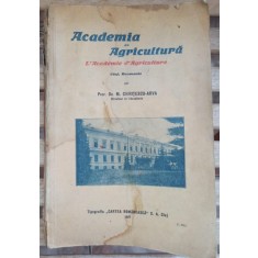 M. Chiritescu-Arva - Academia de Agricultura