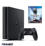 Consola Sony Playstation 4 Slim Ps4 1tb + Controller + Star Wars Battlefront PlayStation 4, Second-Hand