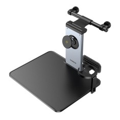 Suport telefon tetiera cu masa pliabila, Baseus, C40272901121-00 foto