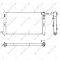 NRF 53753 Radiator, racire motor