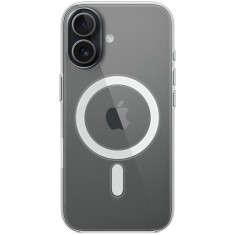 Husa de protectie Apple Clear Case cu MagSafe pentru iPhone 17, Transparent