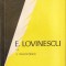 I. Negoitescu - E. Lovinescu