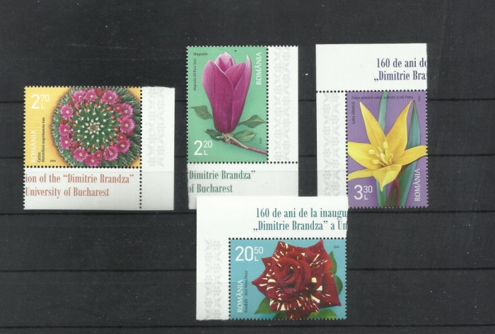 Romania MNH 2020 - 160 de ani Gradina Botanica Dimitrie Brandza -serie - LP 2276