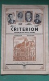 Revista CRITERION, editie anastatica, Noica, Eliade, Vulcanescu, Comarnescu