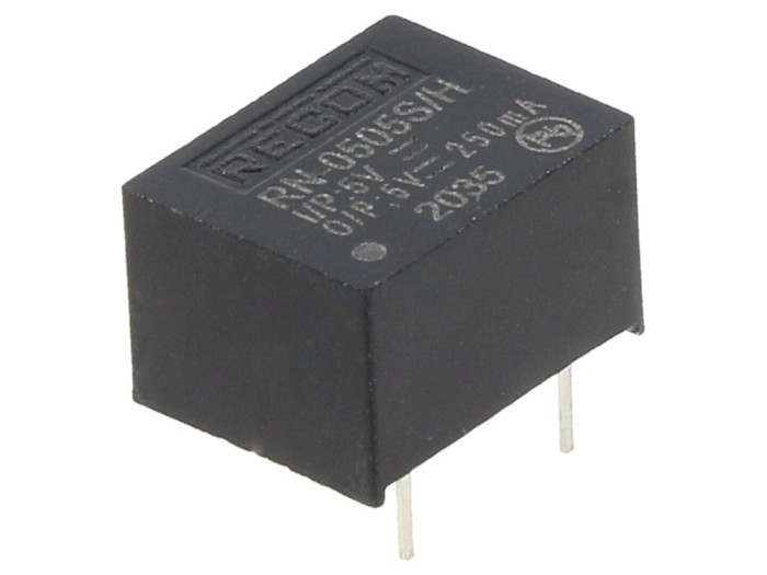 Convertor DC/DC 5V 0,25A, DIP8