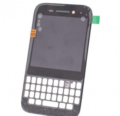 LCD BlackBerry Q5, Complet, Black (Short Flex) foto