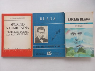 BLAGA- SPORIND A LUMII TAINA - ALEXANDRA INDRIES+ BLAGA - FLOREA FIRAN + POEZII foto