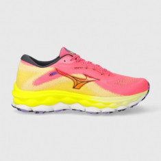 Mizuno pantofi de alergat Wave Sky 7 culoarea roz