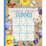 Carte Sudoku Large Print, Niveluri de Dificultate Variate, Limba Engleza