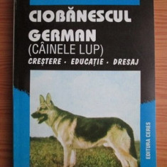 Ciobanescul german câinele lup