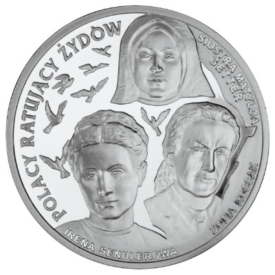 Polonia 20 zloti 2009 ,Poles Who Saved the Jews PROOF, Argint .925, 28,28g foto