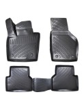 Set covorase auto din cauciuc tip tavita pentru Audi Q3 I (8U) 2011-2018
