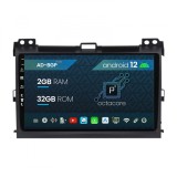 Cumpara ieftin Navigatie Toyota Prado J120 (2002 - 2010), Android 12, P-Octacore 2GB RAM + 32GB ROM, 9 Inch - AD-BGP9002+AD-BGRKIT083