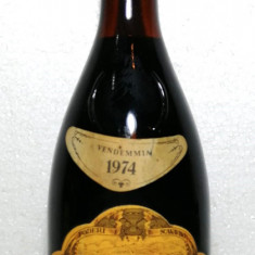 Z 34 vin ROSU NEBBIOLO CASCINA ZOCCOLAIO, recoltare 1974 CL 72, GR 13