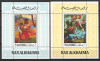 Ras al Khaima 1970 Mi 374/75 bl 82/83 MNH - Picturi, Nestampilat