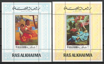 Ras al Khaima 1970 Mi 374/75 bl 82/83 MNH - Picturi foto