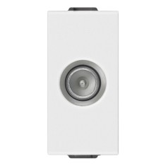 Priza TV de capat tata 1M Vimar Neve alb 09300.01
