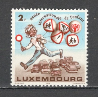 Luxemburg.1979 Anul international al copilului ML.149 foto