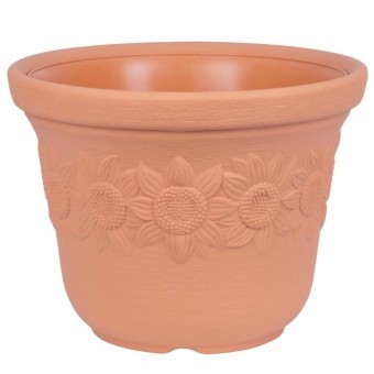 Ghiveci decorativ Sunny Terakota, 300x225 mm