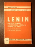 Lenin - Conținutul economic al narodnicismului și critica lui &icirc;n cartea d-lui Struve (1953)