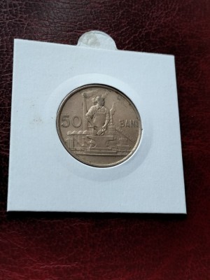 50 BANI 1956 UNC foto