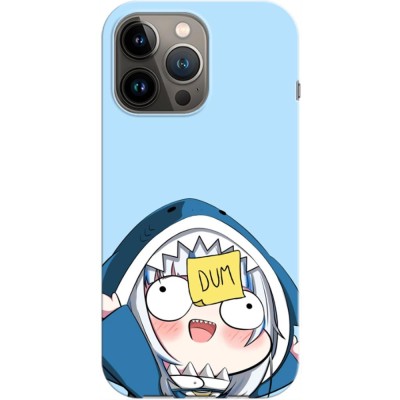 Husa compatibila cu Apple iPhone 13 Pro Max model Dummy Shark, Silicon, TPU, Viceversa foto