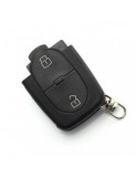 Accesoriu carcasa cheie 2 butoane, Audi, baterie 2032