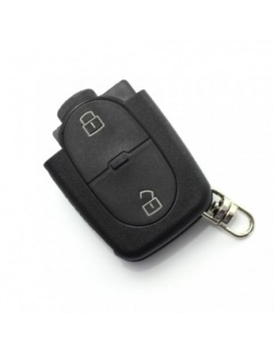 Accesoriu carcasa cheie 2 butoane, Audi, baterie 2032 foto