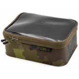 Borseta Korda Semi-Rigida pentru Accesorii Compac 200 Kamo 28x20x10cm