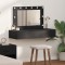 vidaXL Masă de Machiaj cu sertar Negru 100 x 40 x 70 cm Lemn compozit 865236