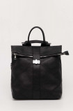 Answear Lab rucsac femei, culoarea negru, mare, neted